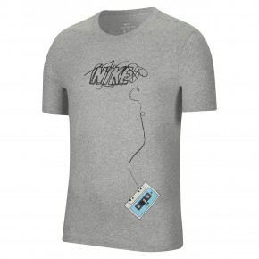 Go to the product T-shirt Nike SB Pls Rewind dk grey heather/black 2020