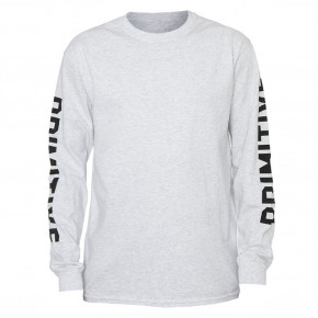 Přejít na produkt Tričko Primitive Block L/S ice heather 2018