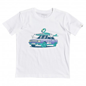 Przejść do produktu Koszulka Quiksilver Rad Digital Time Boy white 2020