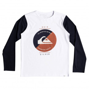 Přejít na produkt Tričko Quiksilver Shook Up LS Youth white 2018