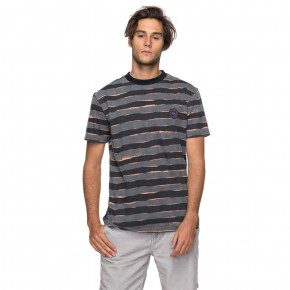 Přejít na produkt Tričko Quiksilver SS Alover Print Mad Wax black mad max stripes 2018