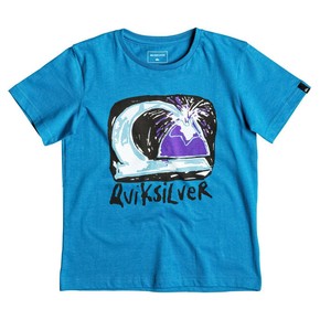Prejsť na produkt Tričko Quiksilver Ss Classic Boy Magic Volcano vallarta blue 2017