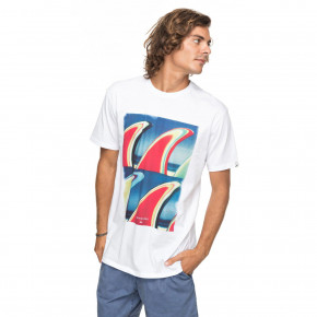 Přejít na produkt Tričko Quiksilver SS Classic Fin Fanatic white 2018