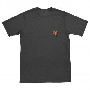 Přejít na produkt Tričko Ronix Jungle Cat charcoal heather/orange 2019