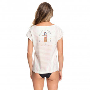 Go to the product T-shirt Roxy Miami Vibes B cafe creme stan stripe 2020