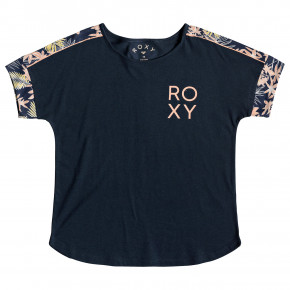 Go to the product T-shirt Roxy Own Paradise dress blues big full floral 2019