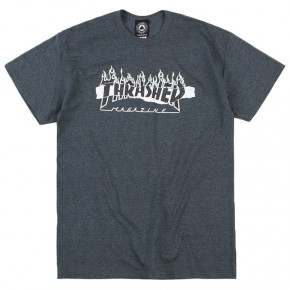 Přejít na produkt Tričko Thrasher Ripped dark heather 2019