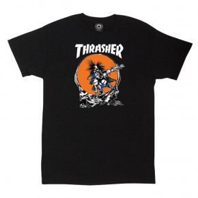 Prejsť na produkt Tričko Thrasher Skate Outlaw black 2018