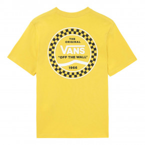 Go to the product T-shirt Vans Checkered Side Stripe Boys sulphur 2019
