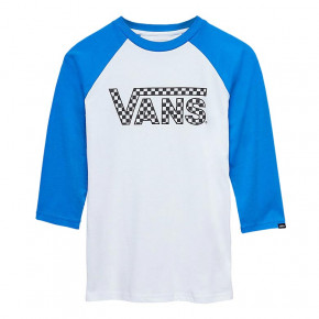 Přejít na produkt Tričko Vans Classic Raglan Boys white/victoria blue 2018