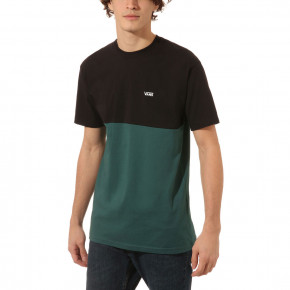 Přejít na produkt Tričko Vans Colorblock black/vans trekking green 2019