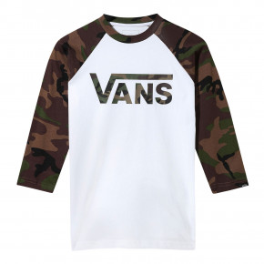 Přejít na produkt Tričko Vans Vans Classic Raglan Boys white/camo 2019