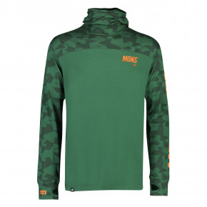 Přejít na produkt Triko Mons Royale Yotei Powder Hood Ls pine camo 2019/2020