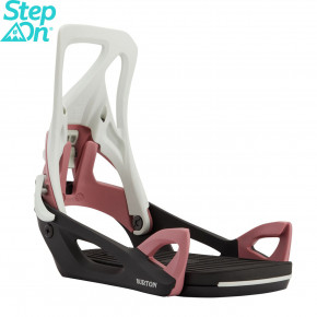Přejít na produkt Vázání Burton Wms Step On grey/black/rose 2020/2021