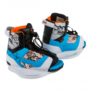 Prejsť na produkt Viazanie Ronix Vision Boys white/azure blue/doodle 2018