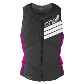 Przejść do produktu O'Neill Wms Slasher Comp Vest black/punk pink 2018