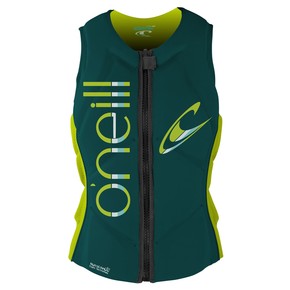 Přejít na produkt Vesta O'Neill Wms Slasher Comp Vest deep teal/lime 2016