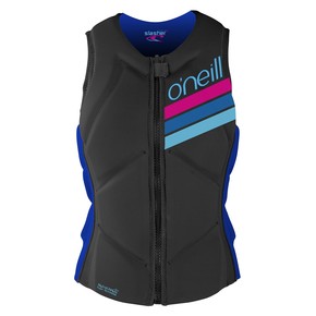 Prejsť na produkt Vesta O'Neill Wms Slasher Comp Vest graphite/tahitian blue 2017