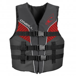 Przejść do produktu Kamizelka O'Neill Youth Superlite 50N Iso Vest smoke/graphite/red: white 2019