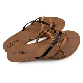 Přejít na produkt Sandály Volcom New School cheetah 2017