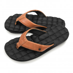 Przejść do produktu Japonki Volcom Recliner Leather brown stone 2019