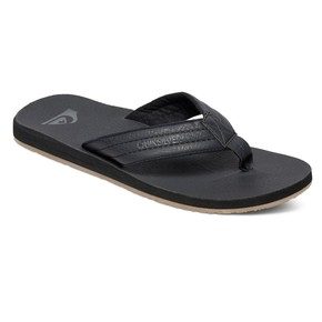 Go to the product Flip-Flops Quiksilver Carver Nubuck solid black 2017