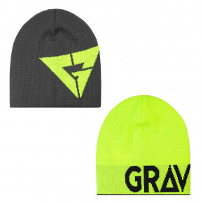 Go to the product Beanies Gravity Logo Reversible grey/lime 2018/2019