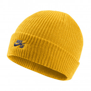 Přejít na produkt Zimní čepice Nike SB Fisherman yellow ochre/blue void 2018