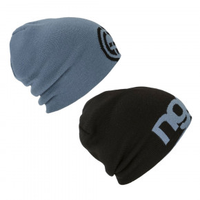 Přejít na produkt Zimní čepice Nugget Logo 4 Reversible steel blue/black 2018/2019