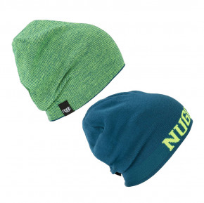 Přejít na produkt Zimní čepice Nugget Riot 2 Reversible petrol blue/safety yellow 2018/2019