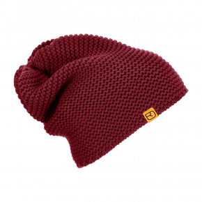 Přejít na produkt Zimní čepice Ortovox Heavy Gauge Beanie dark blood 2020/2021