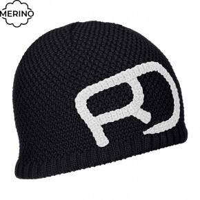 Přejít na produkt Zimní čepice Ortovox Rock'n'wool Beanie black raven 2020/2021