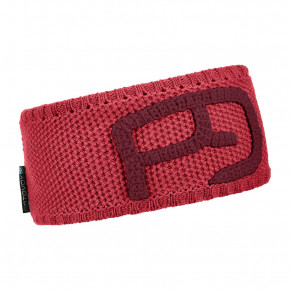 Přejít na produkt Zimní čepice Ortovox Rock'n'wool Headband hot coral 2019/2020