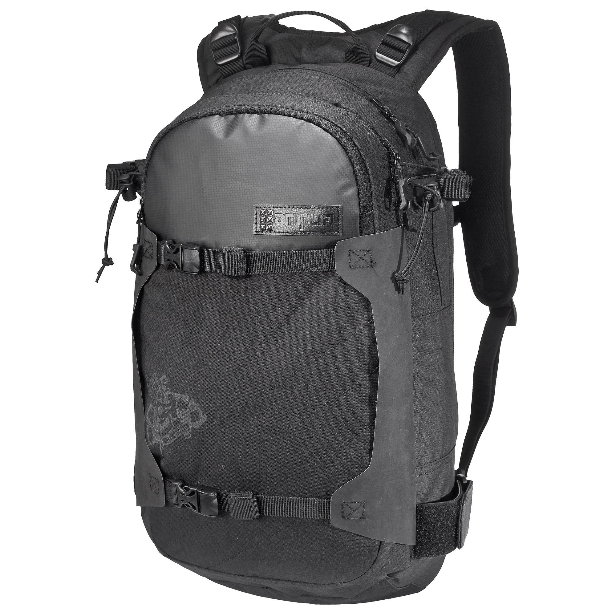 Snowboard backpack Amplifi Raptor Pack Plus black Snowboard Zezula