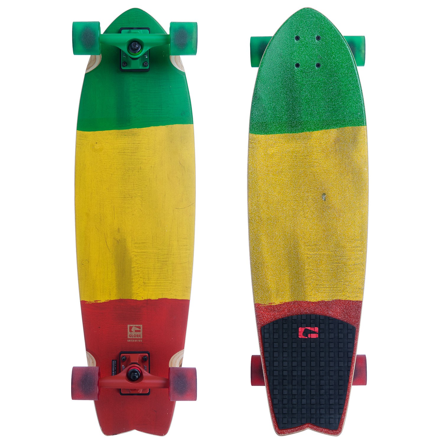 Longboard Globe Chromantic rasta flag Snowboard Zezula