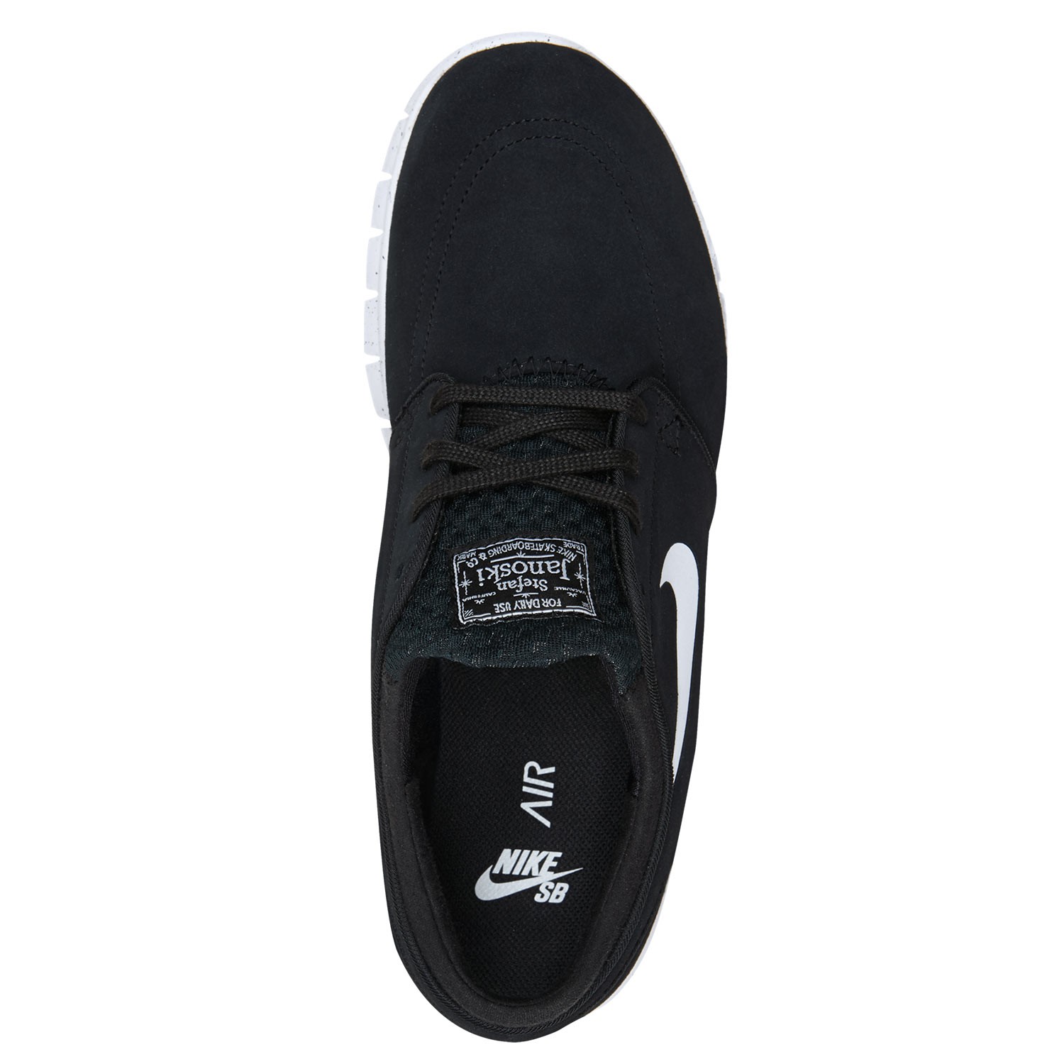 nike sb stefan janoski max leather black