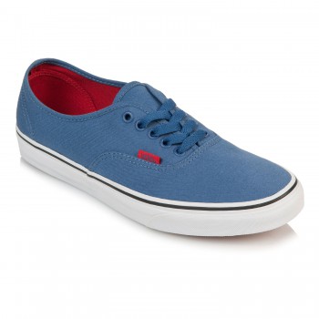 vans authentic blue red
