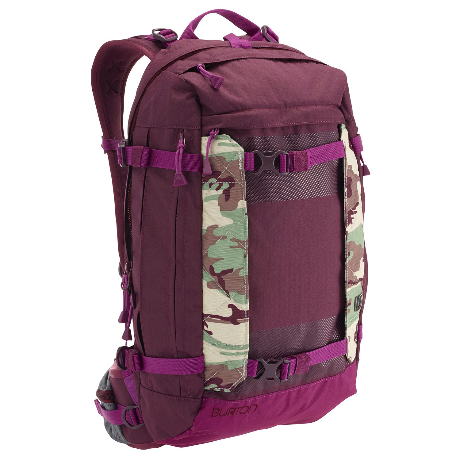 camo backpack women's