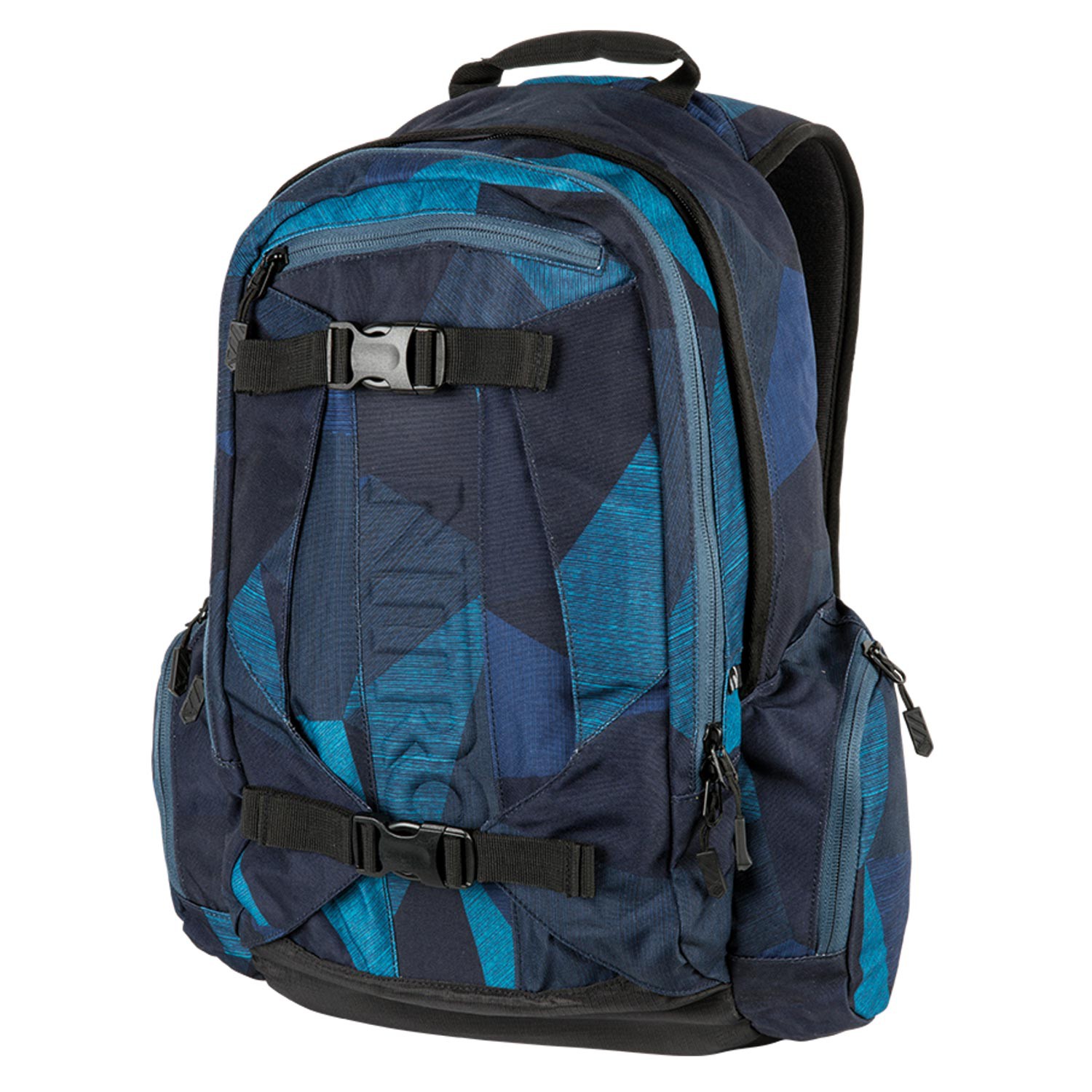 Snowboard backpack Nitro Zoom fragments blue Snowboard Zezula