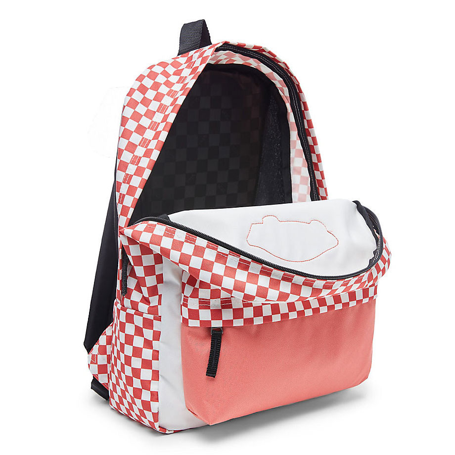 vans backpack coral