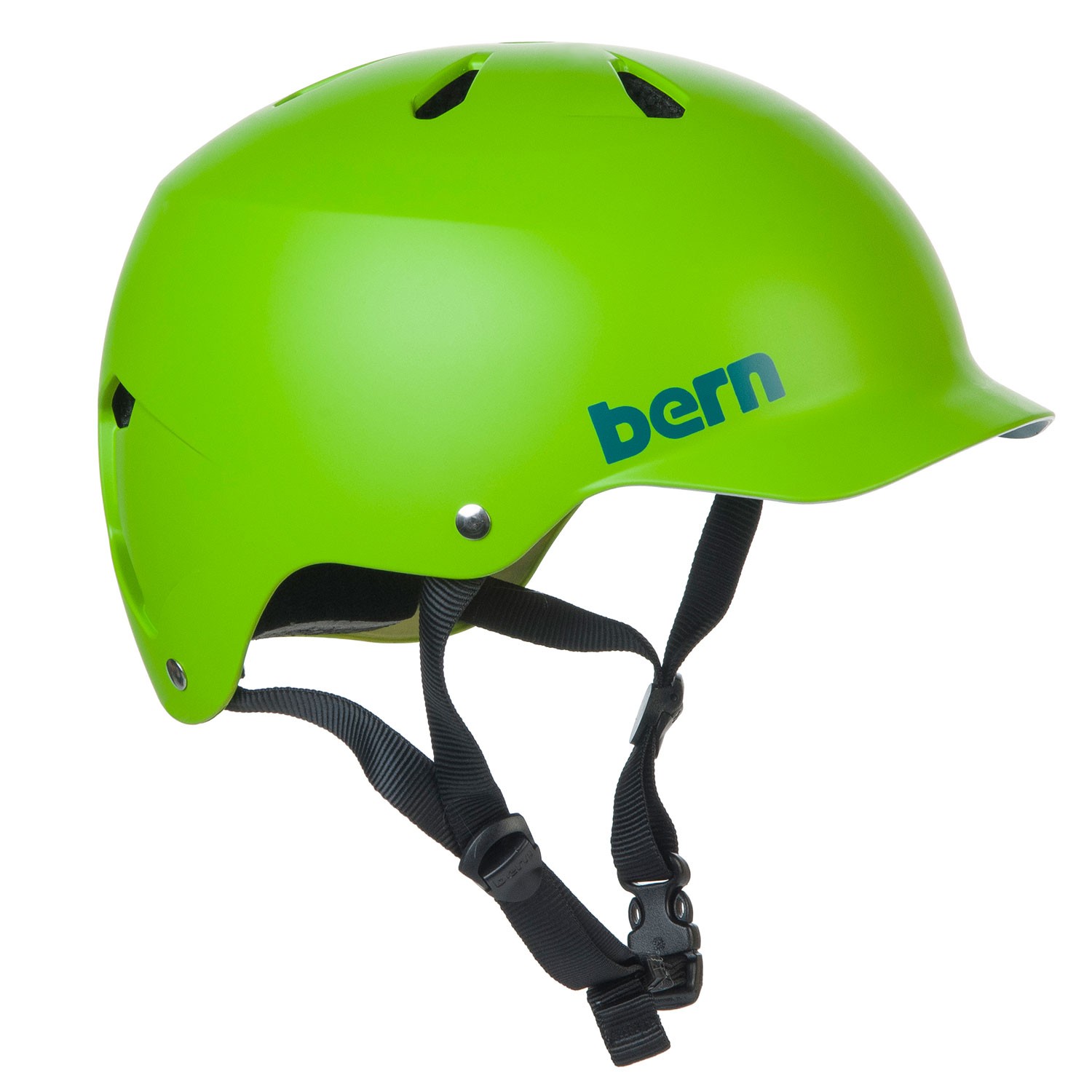 Helmet Bern Watts H2O matte neon green Snowboard Zezula