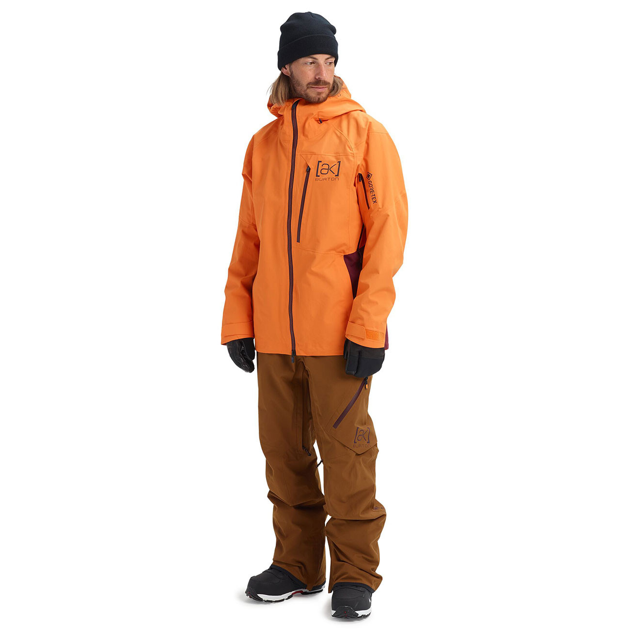 Jacket Burton AK Gore Cyclic russet orange | Snowboard Zezula