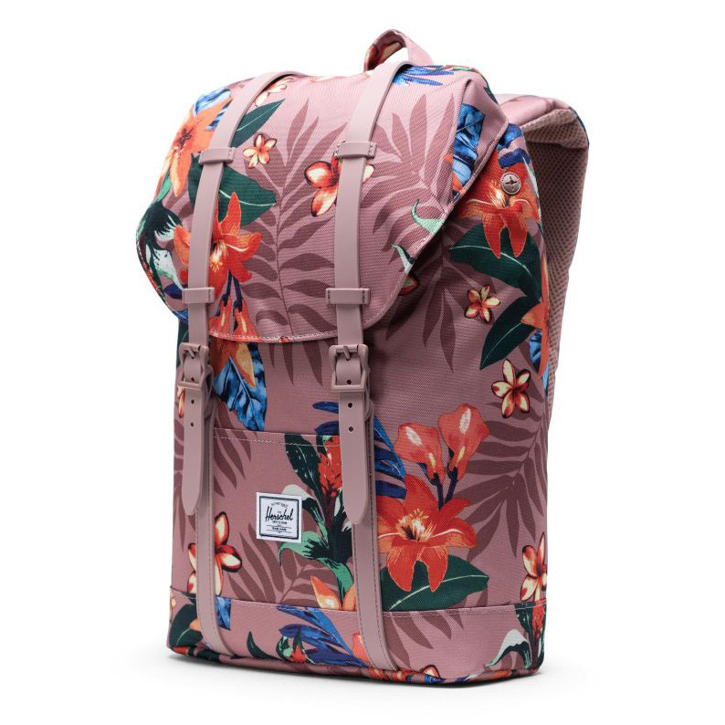 Backpack Herschel Retreat Mid summer floral ash rose Snowboard Zezula