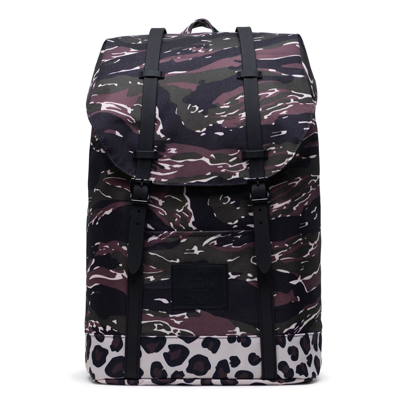 herschel leopard backpack