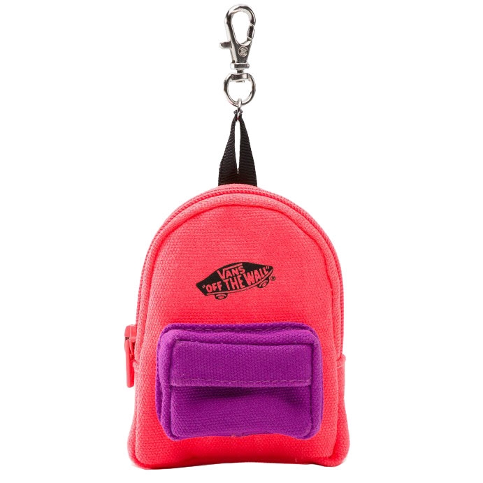 vans neon pink backpack