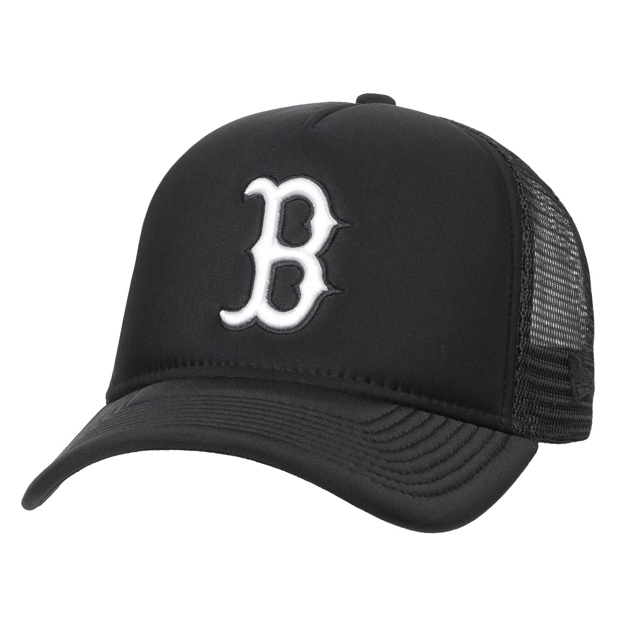 new era trucker black