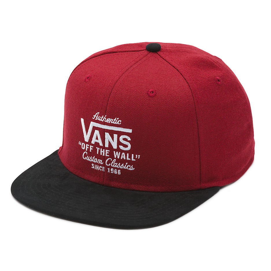 black vans snapback