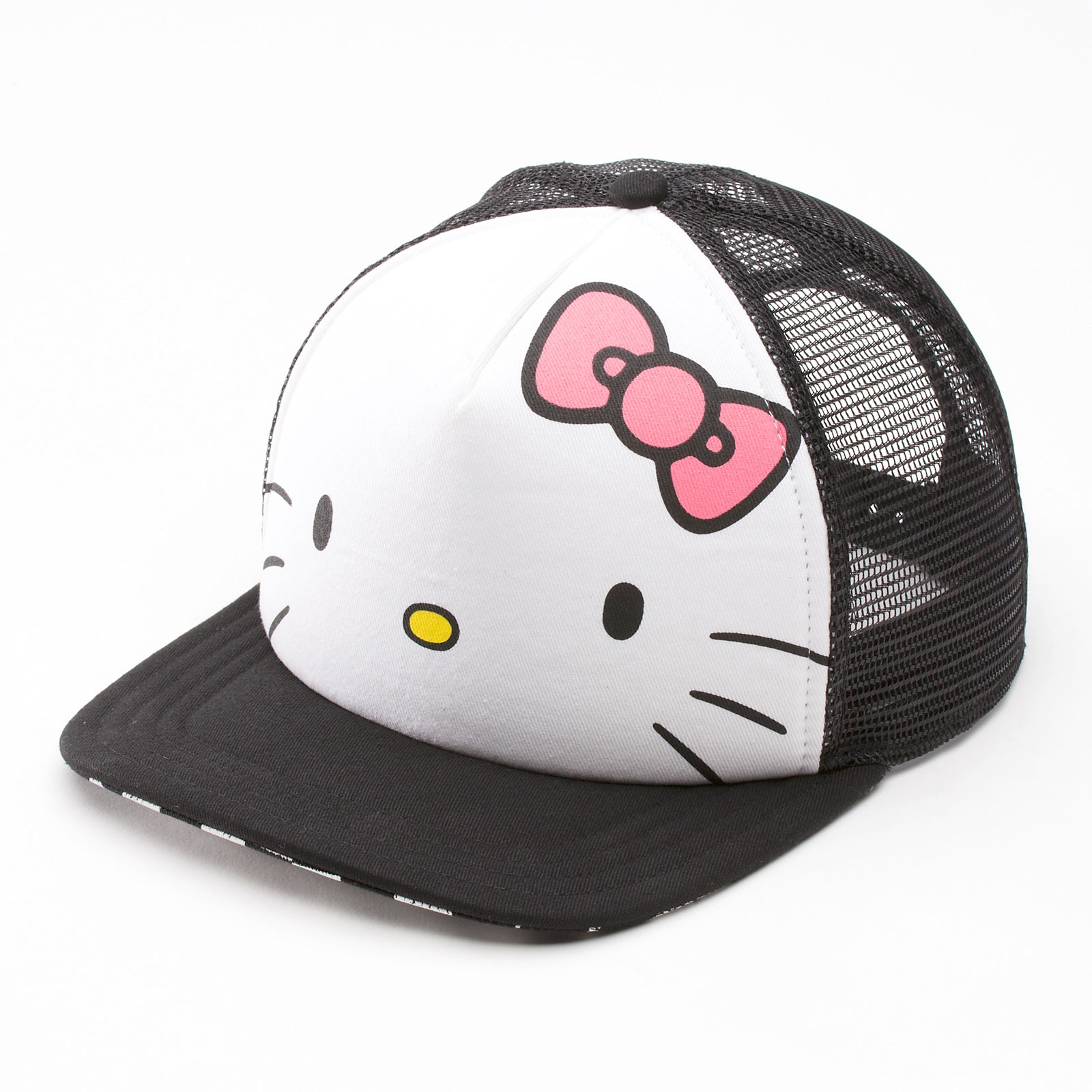 hello kitty trucker hat