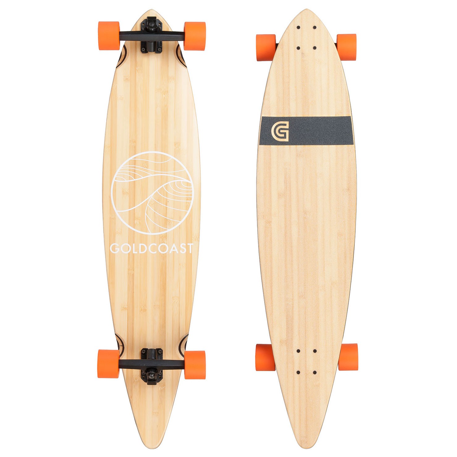 Longboard Goldcoast Classic Pintail 44 bamboo Snowboard Zezula