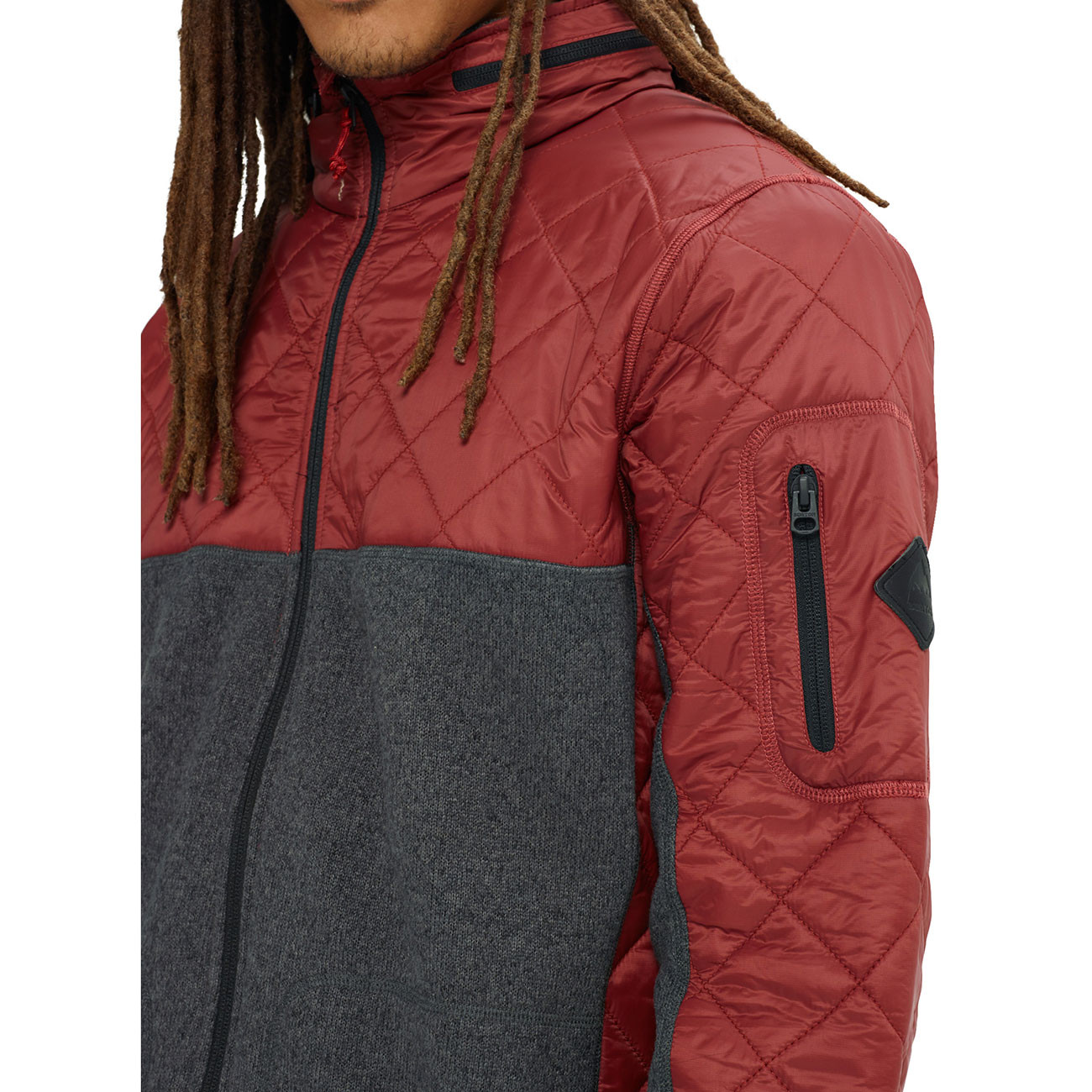 burton fleece hoodie